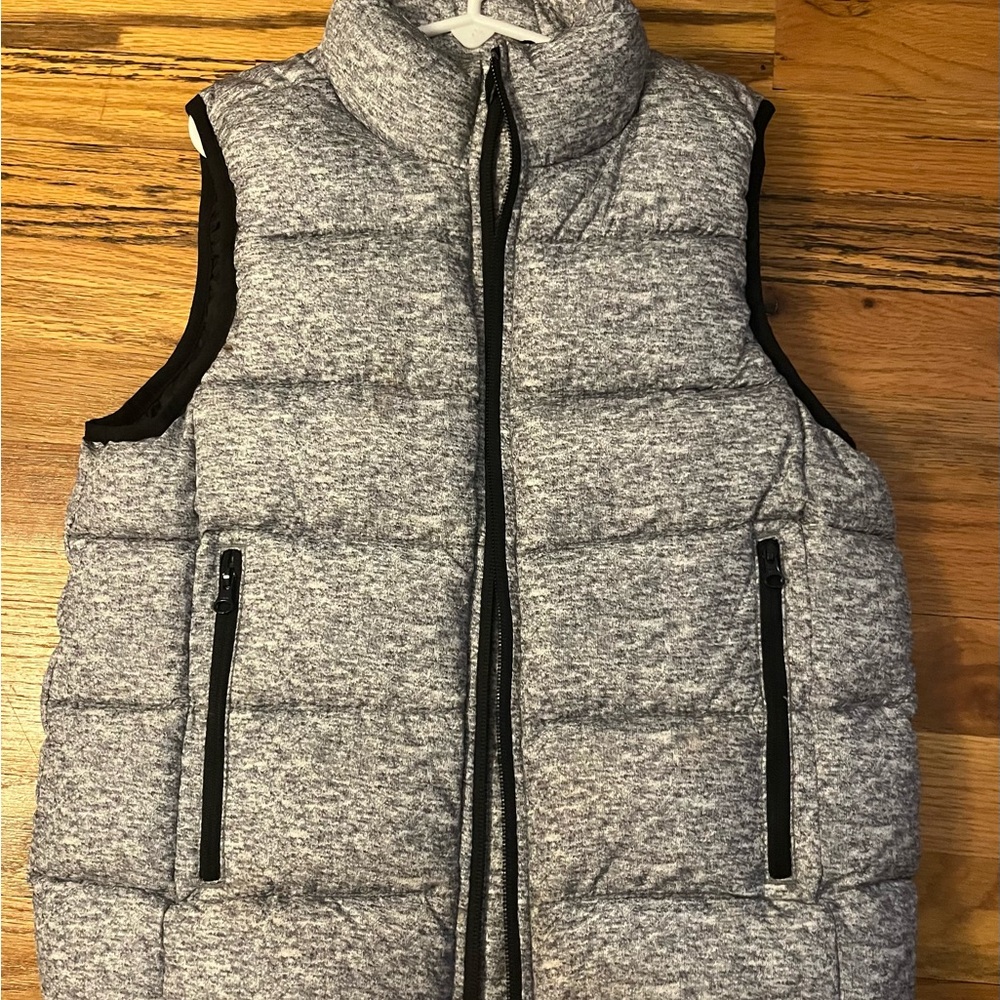 GAP Kids Black and Gray Vest